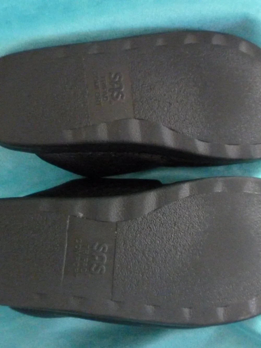 AS Women Cozy Slide Sandal slip on Black 10 Medium Adjustable retail $200